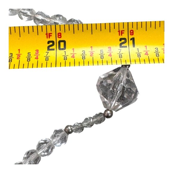 Vintage Richard Palan Stephan Adrian Paris Glass Crystal Beaded Necklace NEW - Picture 6 of 9